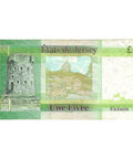 2018 Jersey One Pound Banknote