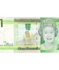 2018 Jersey One Pound Banknote