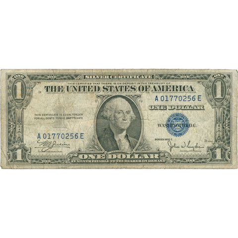 1935C USA One Dollar Silver Certificate