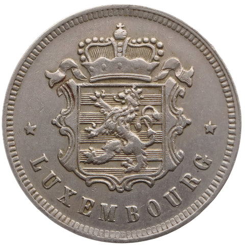 1927 25 Centimes Luxembourg Coin Charlotte