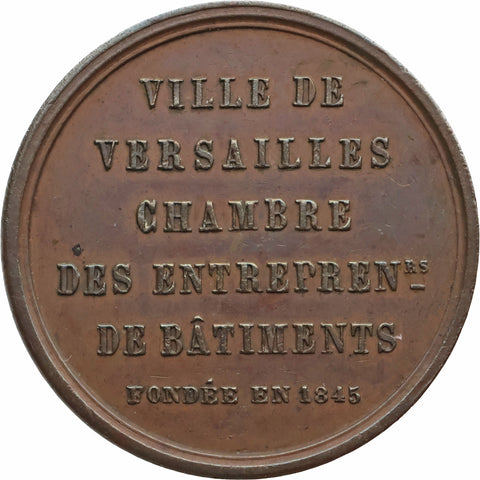 1870–1940 Third Republic France Versailles Building Chamber Medal