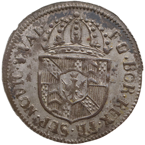 1798 ½ Batzen Neuchâtel Swiss Canton Coin Frederick William III