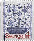 4 Swedish Krona 1979 Sweden Stamp Wall Hanging