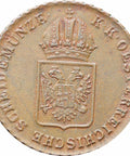 Austria Habsburg 1816 One Kreuzer Franz II Coin