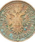 Austria Habsburg 1851 One Kreuzer Franz Joseph I Coin