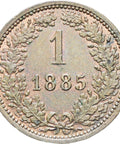 Austria Habsburg 1885 One Kreuzer Franz Joseph I Coin