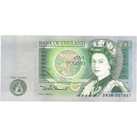 1981-1984 England 1 Pound Banknote