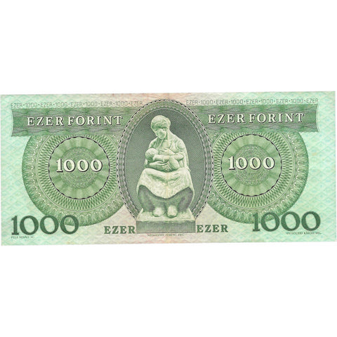 1983 Hungary 1000 Forint Banknote