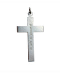 Cross Pendant Vintage Carfin Souvenir Religion