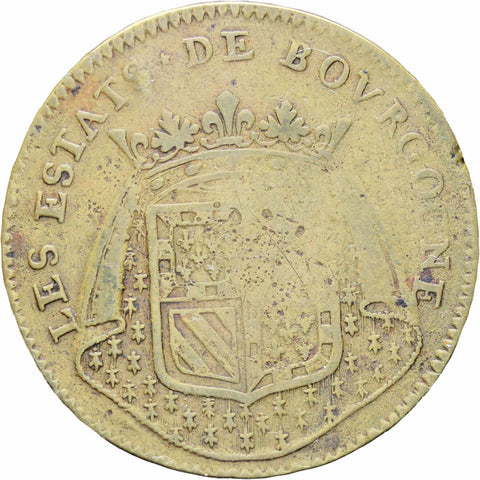 France 1686 Burgundy Token