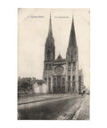 France Chartres Cathedral Vintage Postcard