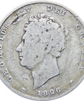 Great Britain 1826 Shilling George IV Coin Silver