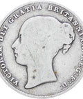 Great Britain Queen Victoria 1856 Shilling Silver Coin