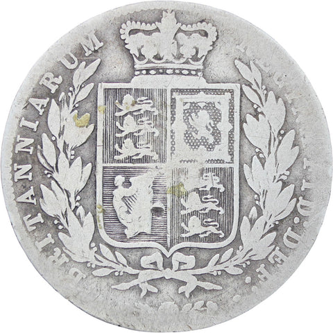 Great Britain Queen Victoria 1879 Half Crown Silver Coin