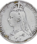 Great Britain Queen Victoria Crown 1892 Silver Coin