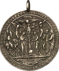 Late 19th – Early 20th Century Religion Crucifixion Jesus Christ Medal Restrike