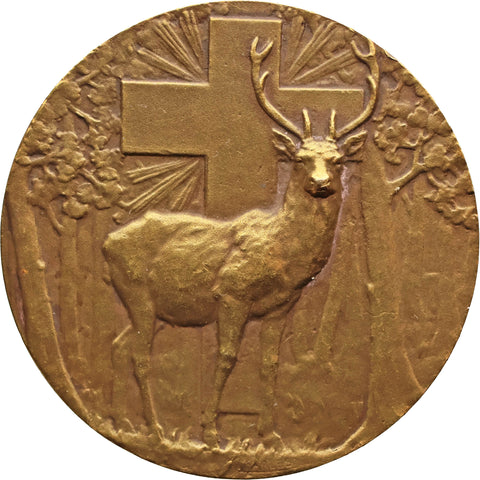 Pre 1940 Société Canine St. Hubert de l'Ouest Medal – L. Cariat