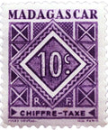 Stamp Madagascar (French) 1947 10 Centime