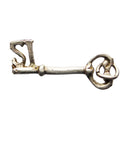 Vintage Key Pendant Sterling Silver