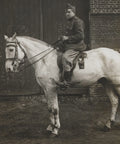 World War I Military Cavalry Soldier Photo WW1 Photography