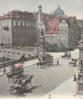 c1900 Berlin Kaiser-Wilhelm-Brücke Antique Postcard