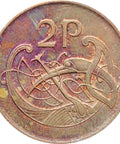 1992 2 Pingin Ireland Coin