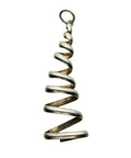 Vintage Sterling Silver Pendant Spiral