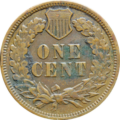 1880 One Cent United States Indian Head Coin