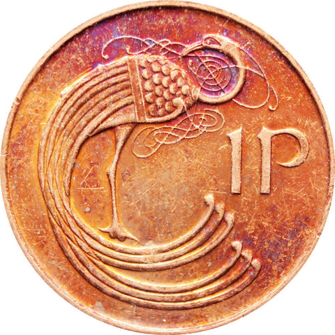 1990 1 Pingin Ireland Coin