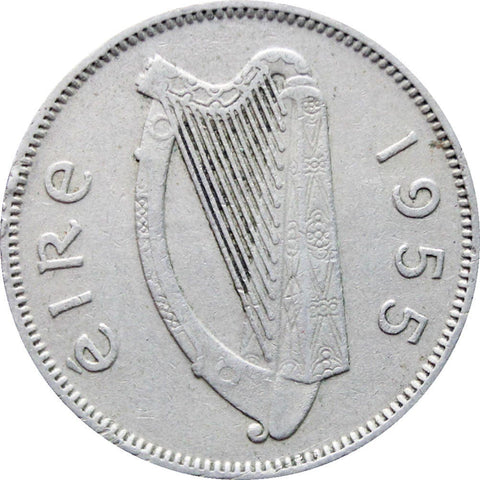 6 Pingin - 1 Reul 1955 Ireland Coin