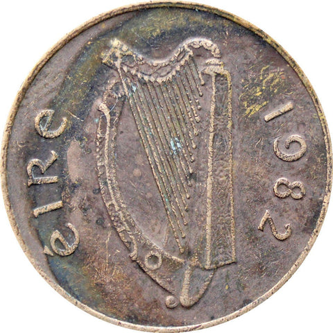 1982 2 Pingin Ireland Coin