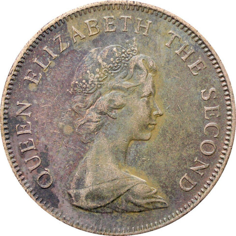 1987 2 Pence Falkland Islands Elizabeth II Coin 2nd portrait