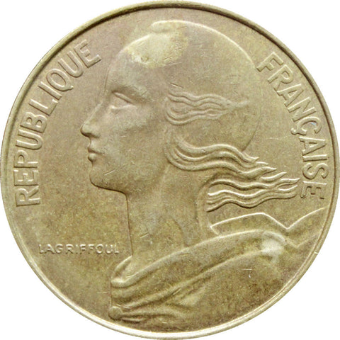 1987 10 Centimes France Coin Marianne