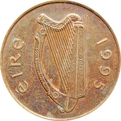 1995 2 Pingin Ireland Coin