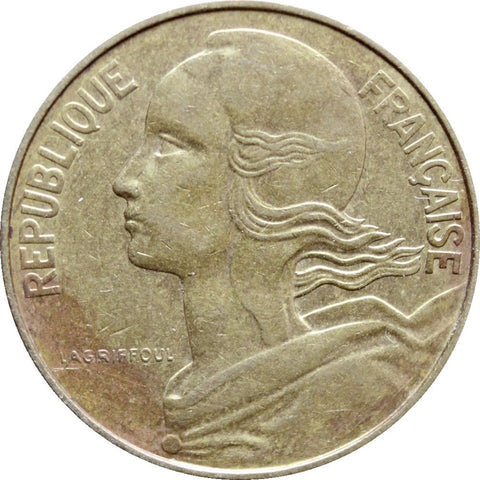 1981 10 Centimes France Coin Marianne