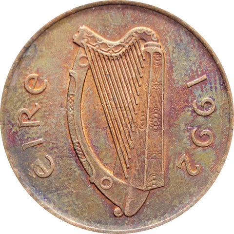 1992 2 Pingin Ireland Coin