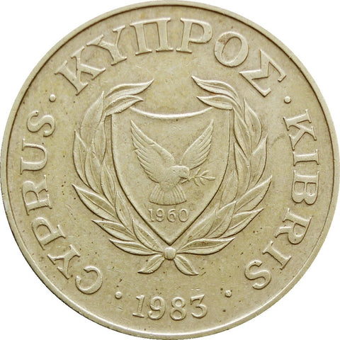 1983 10 Cent Cyprus Coin