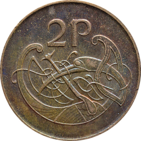 1986 2 Pingin Ireland Coin