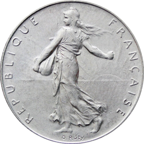 1999 One Franc France Coin