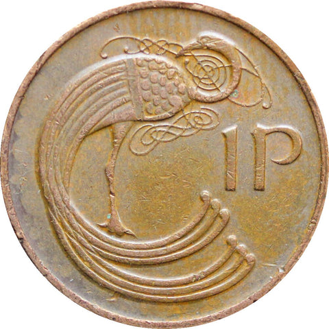 1980 1 Pingin Ireland Coin