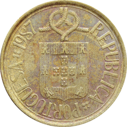 1987 10 Escudos Portugal Coin