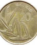 1982 20 Francs Belgium Coin