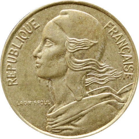 1990 5 Centimes France Coin Marianne