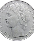 1966 Italy 100 Lire Coin