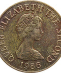 1986 Jersey Two Pence Coin Elizabeth II