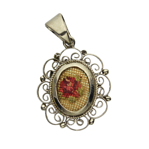 Vintage Pendant Flowers