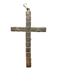 Large Vintage Cross Pink Pendant Religion