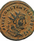 AD 293 – 306 Roman Empire Constantius I Chlorus Coin Follis Cyzicus Mint