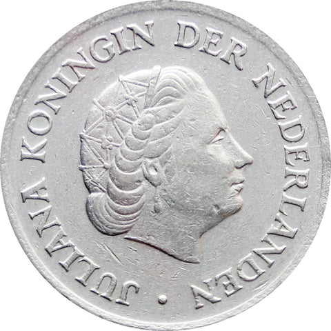 1980 25 Cent Netherlands Juliana Coin