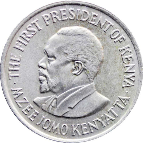 1974 Kenya 50 Cents Mzee Jomo Kenyatta